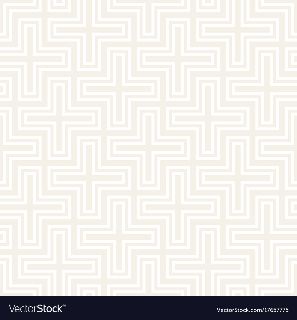 Seamless cross tiling pattern modern