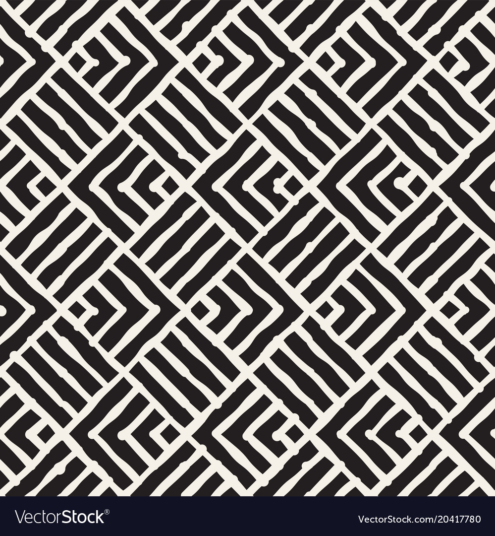 Abstract Ink Stripe Pattern