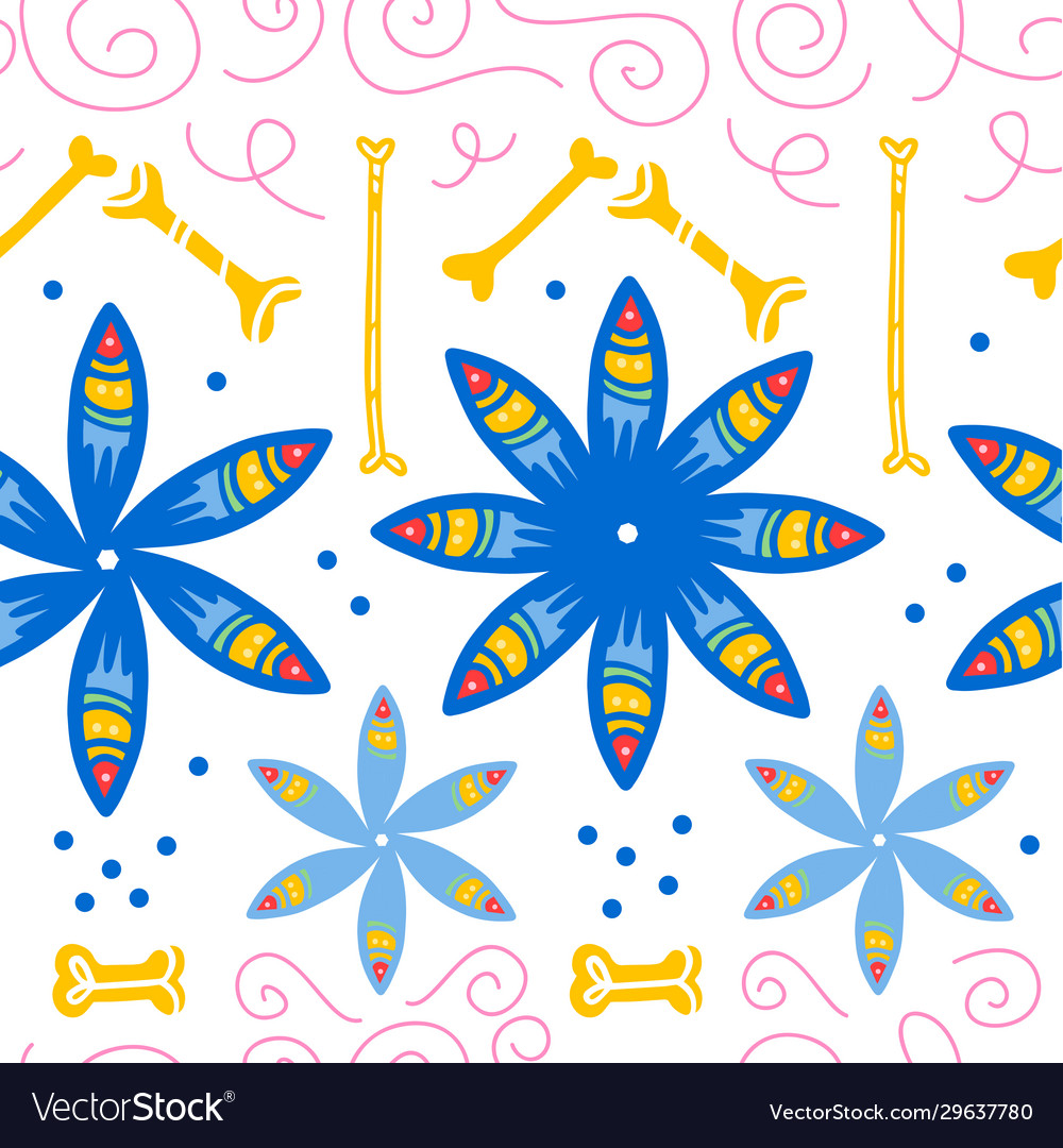 Seamless pattern for mexico traditional