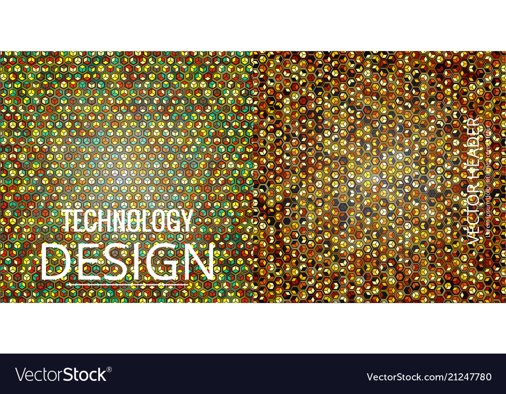 Set of geometric pattern abstract background