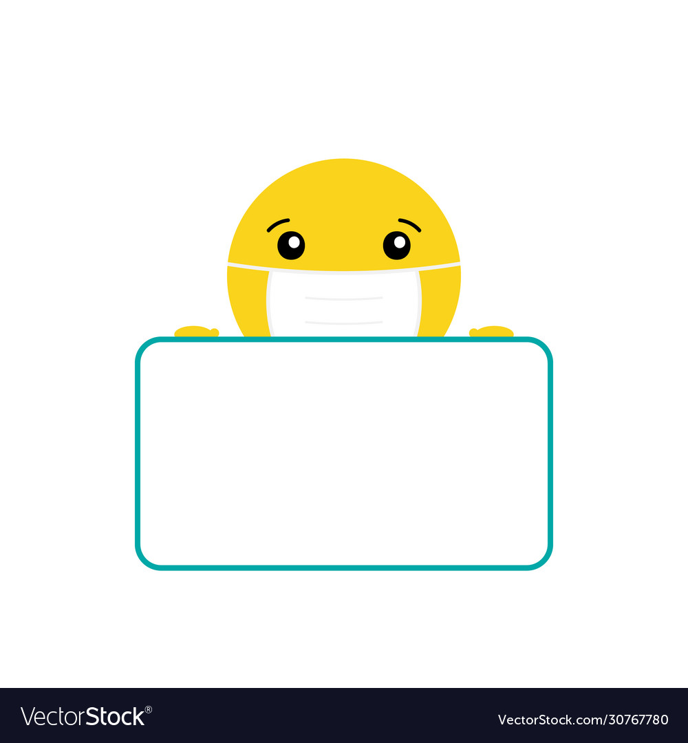 Smiling Ball with Card - Health & Safety