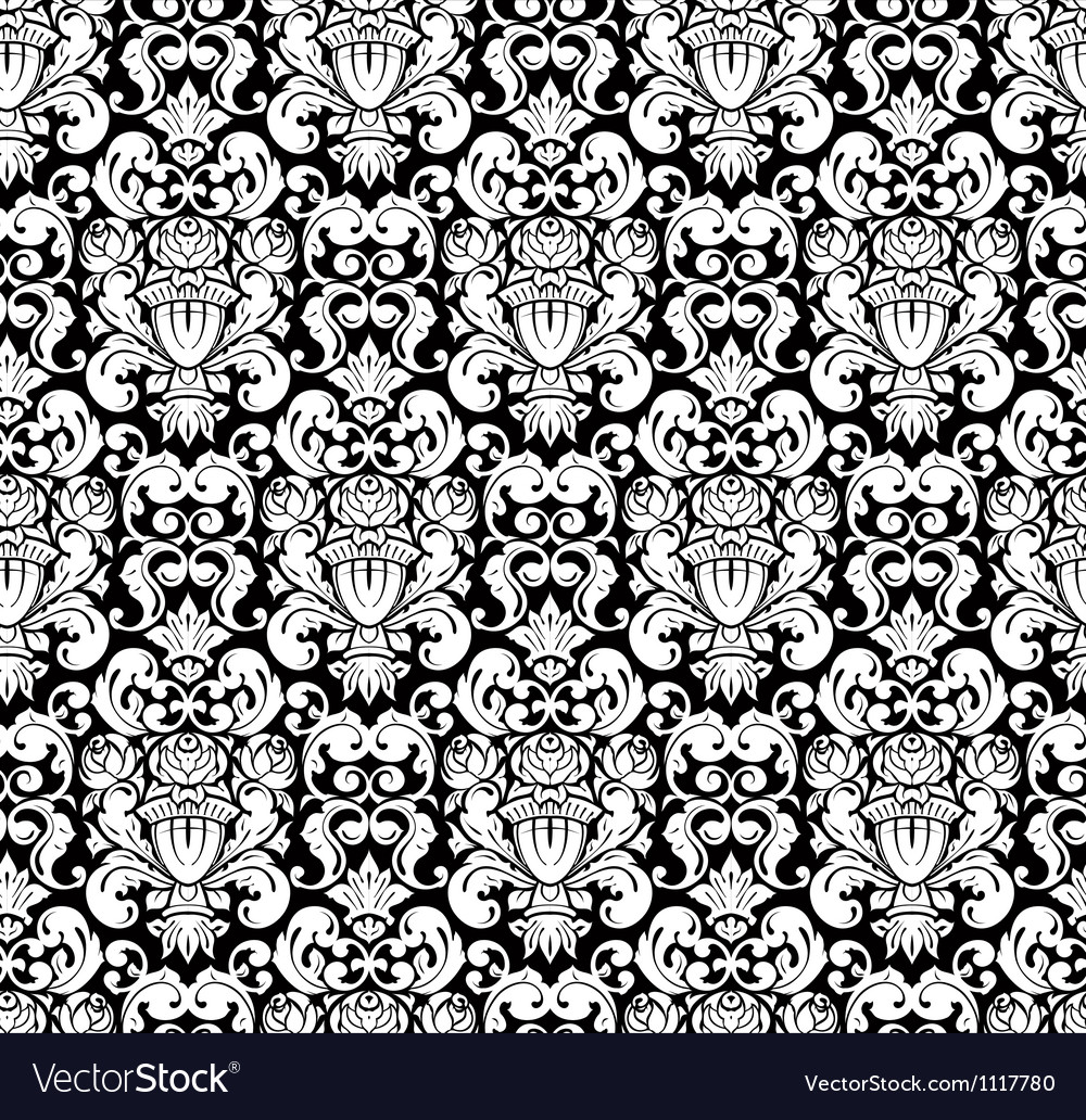 White seamless pattern silhouette