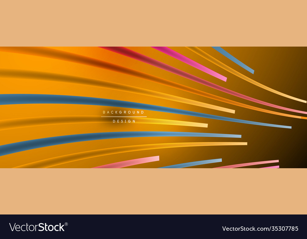 Abstract colorful lines background