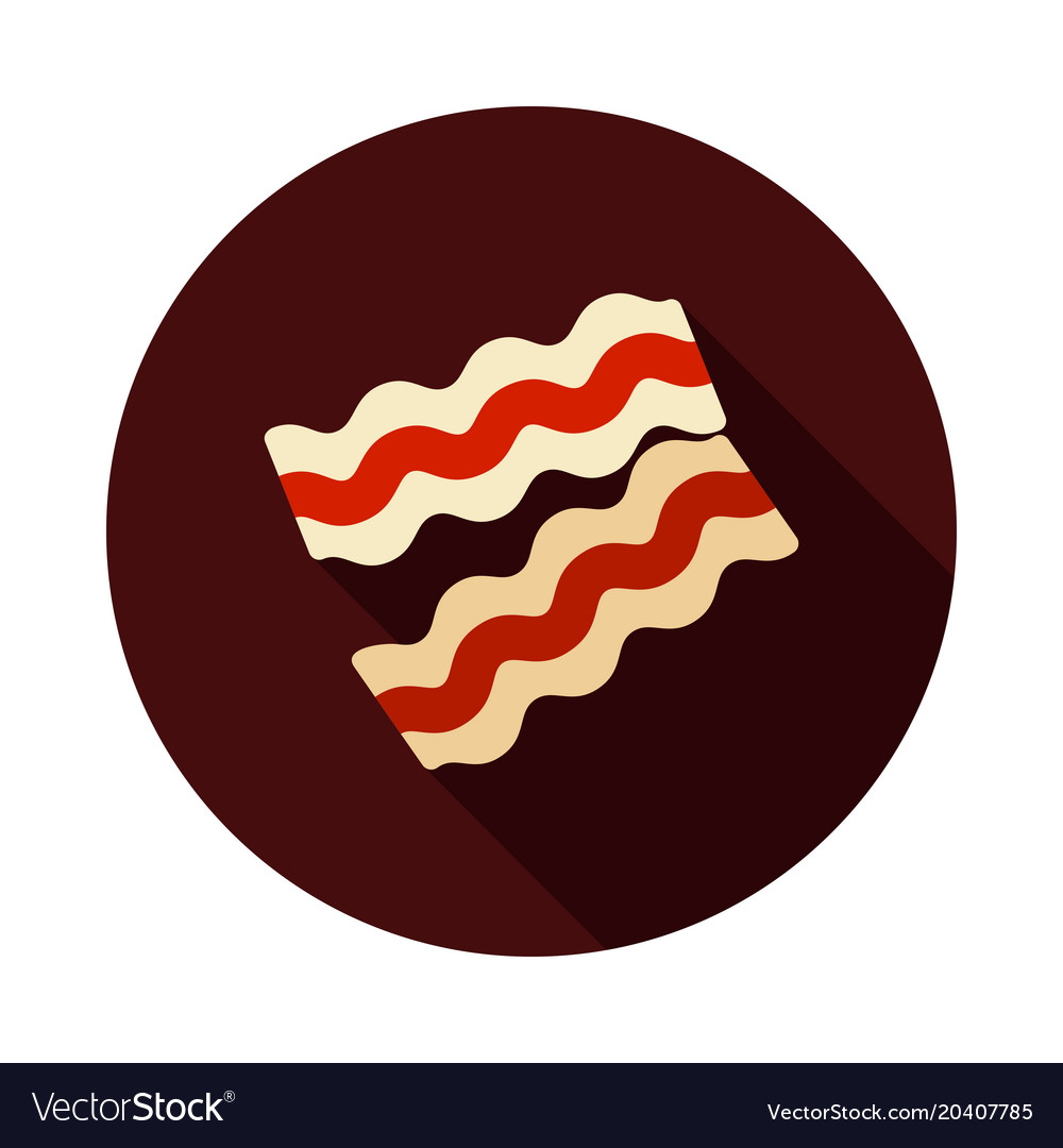 Bacon pieces icon