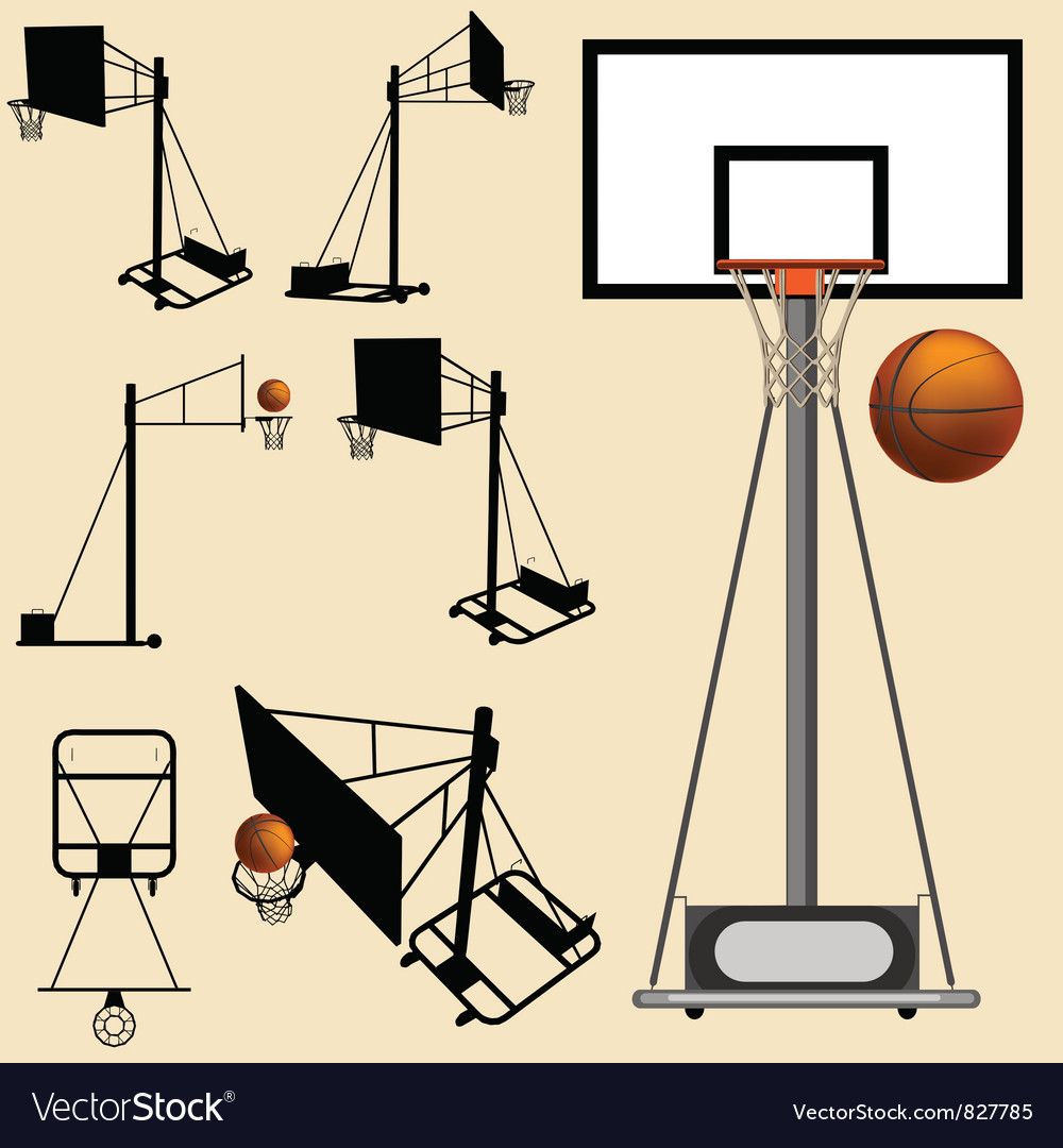 Basketball Silhouette Kollektion