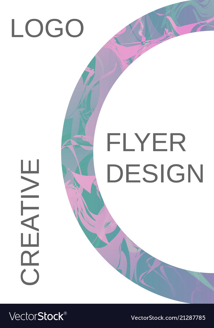 Creative fluid background from current forms vector image Creative fluid background from current forms