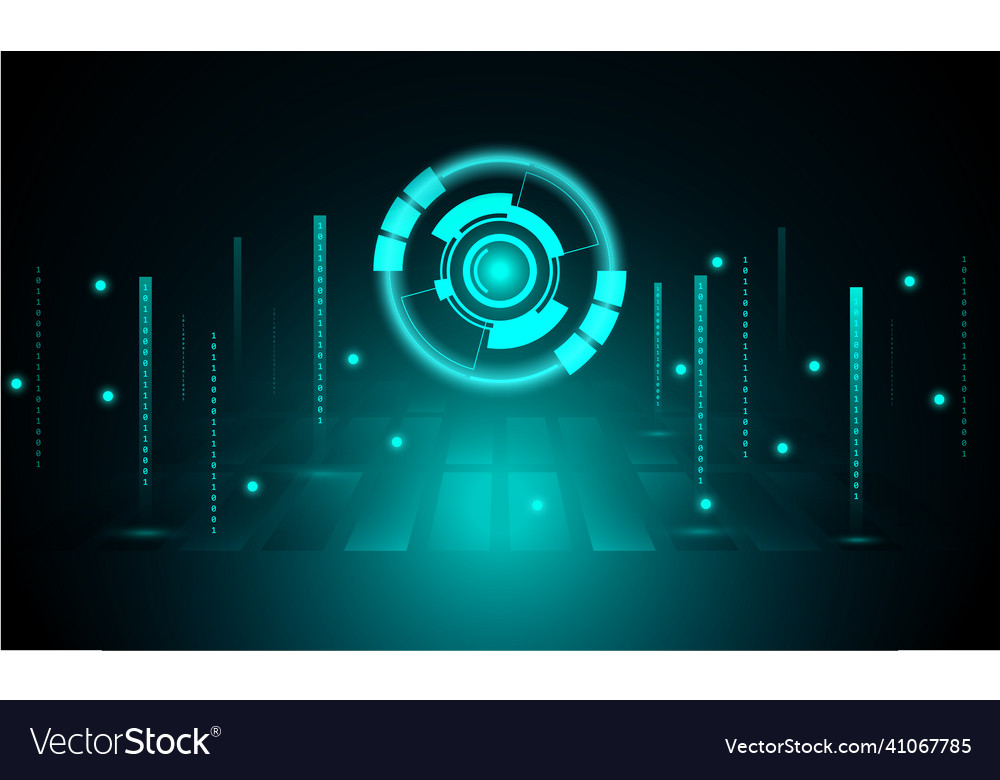 Cybersecurity Abstract Background