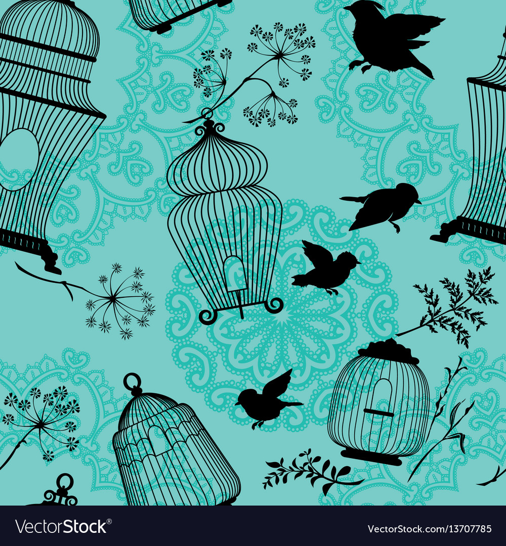 Decorative Bird Cage Pattern