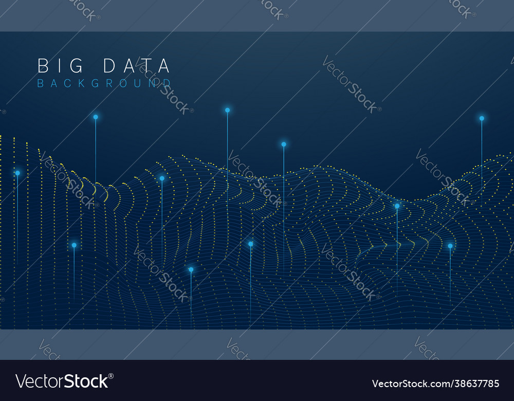Dynamic big data background