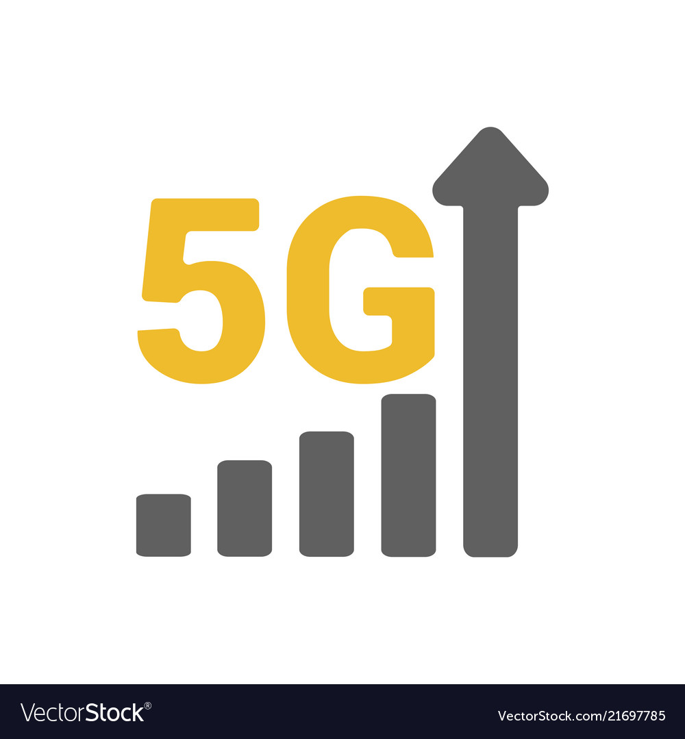 Flat 5g gsm signal strength indicator