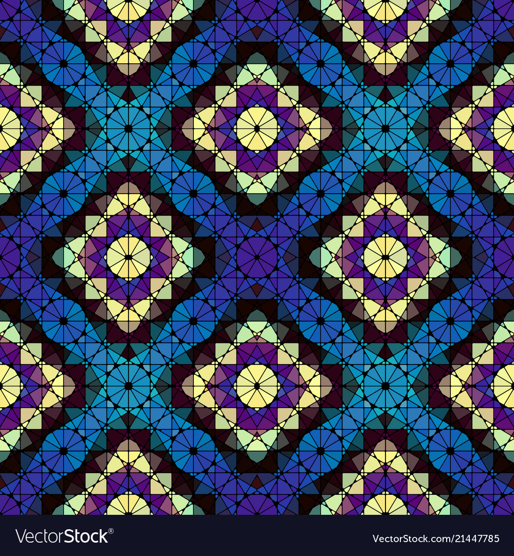 Geometric abstract pattern Vector Image Geometric abstract pattern