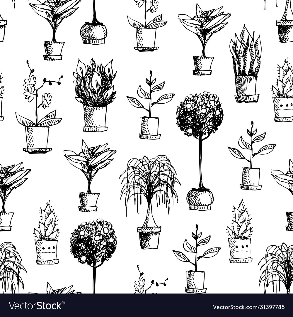 Image with hand draw pattern vector image Image with hand draw pattern