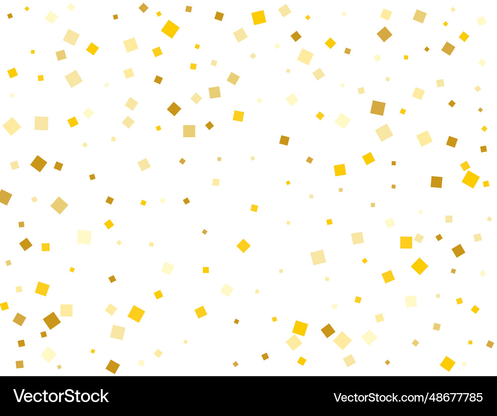 Magic square confetti Royalty Free Vector Image
