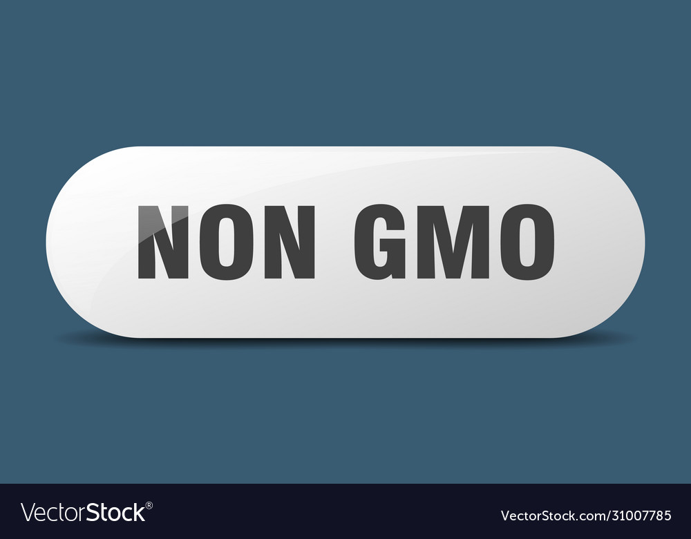 Non gmo button sign key push
