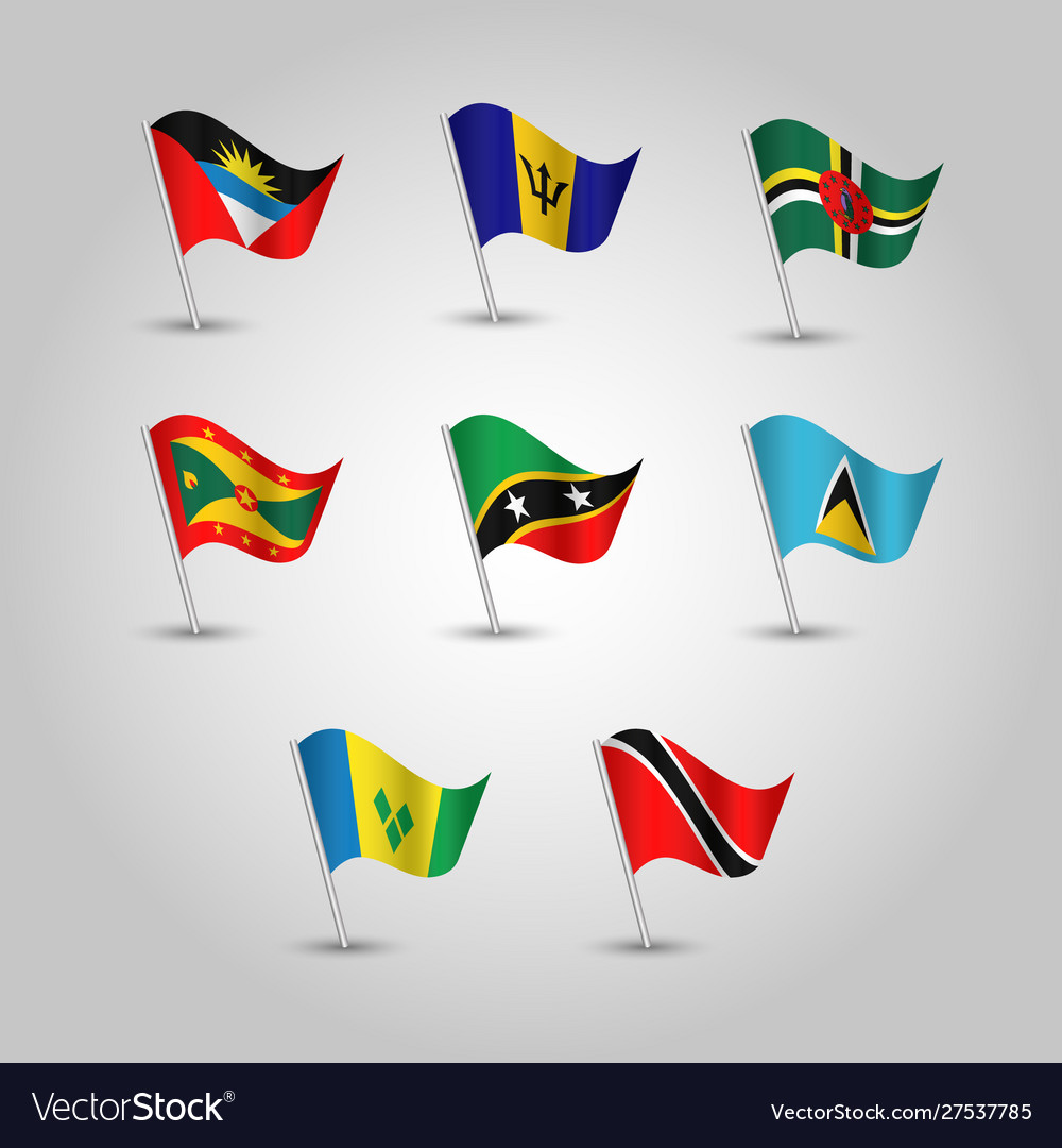 Lesser Antilles Flags