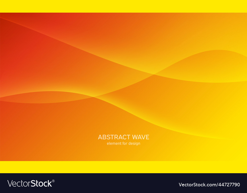 Abstract wave element for design digital