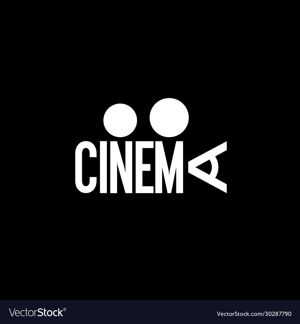 Cinema wordmark vector image Cinema wordmark