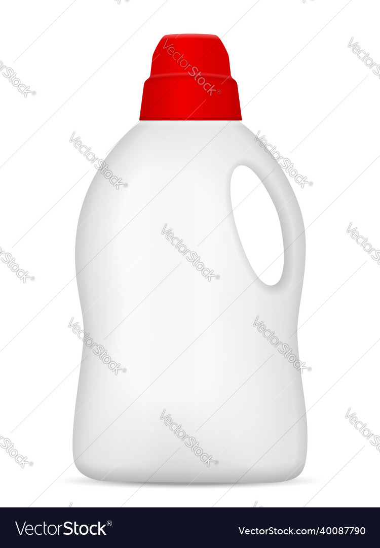 Detergent bottle Royalty Free Vector Image - VectorStock