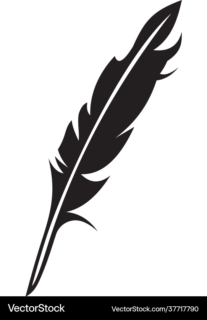 Feather Royalty Free Vector Image - VectorStock