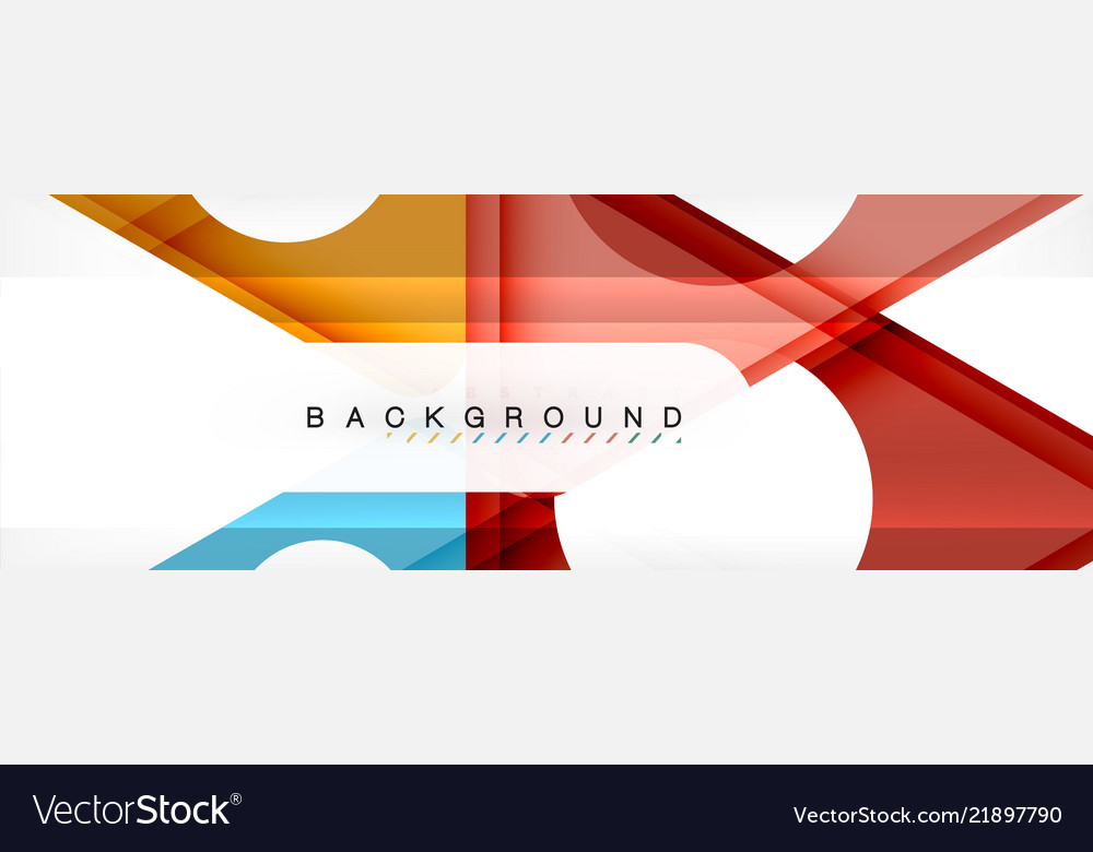 Geometric background circles and triangles shapes Vector Image Geometric background circles and triangles shapes