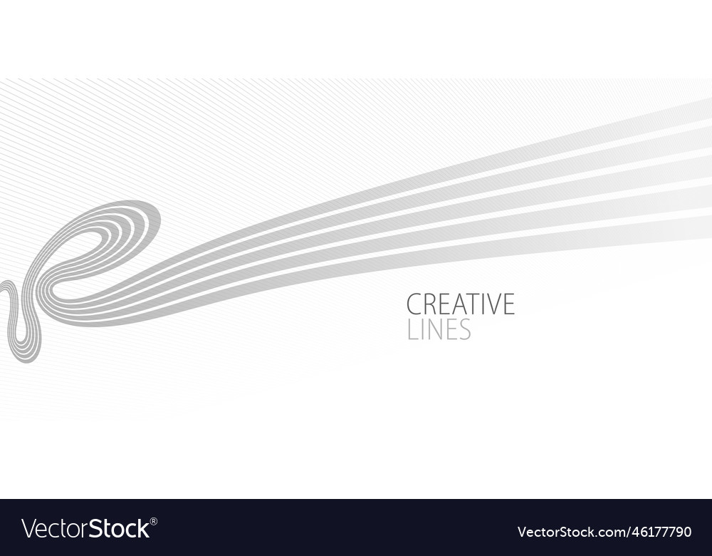 Lines in perspective abstract background light vector image Lines in perspective abstract background light