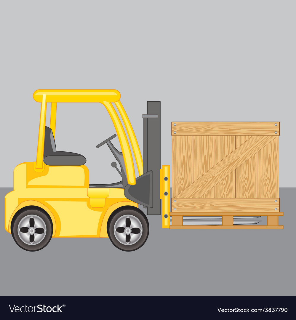 Machine for loading loads box