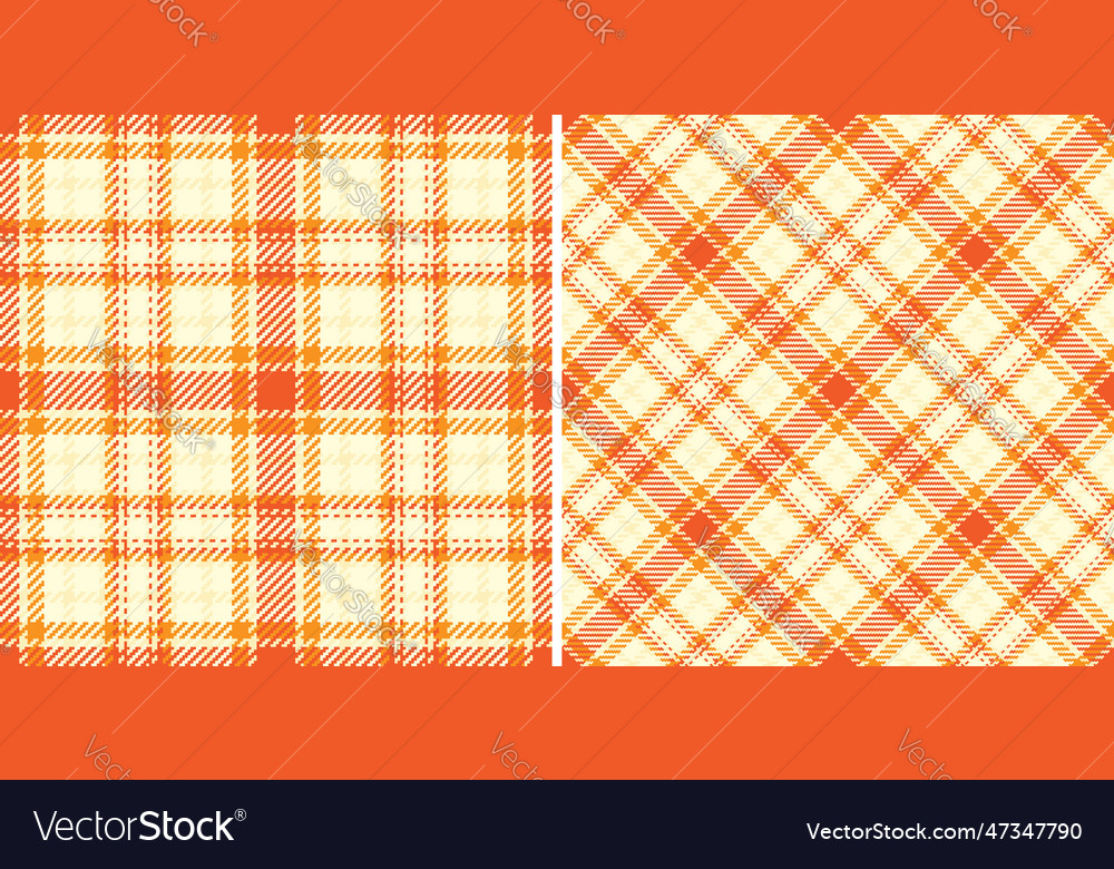 Plaid pattern of texture check fabric