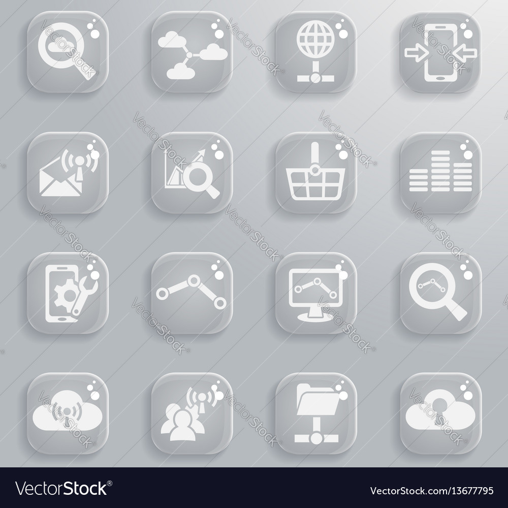 Data analytic simply icons