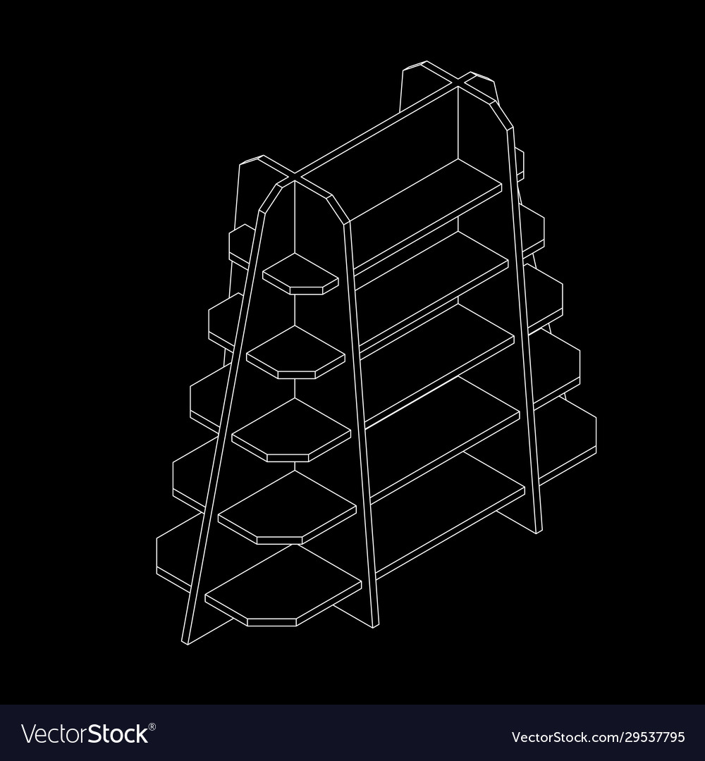Empty showcase outline