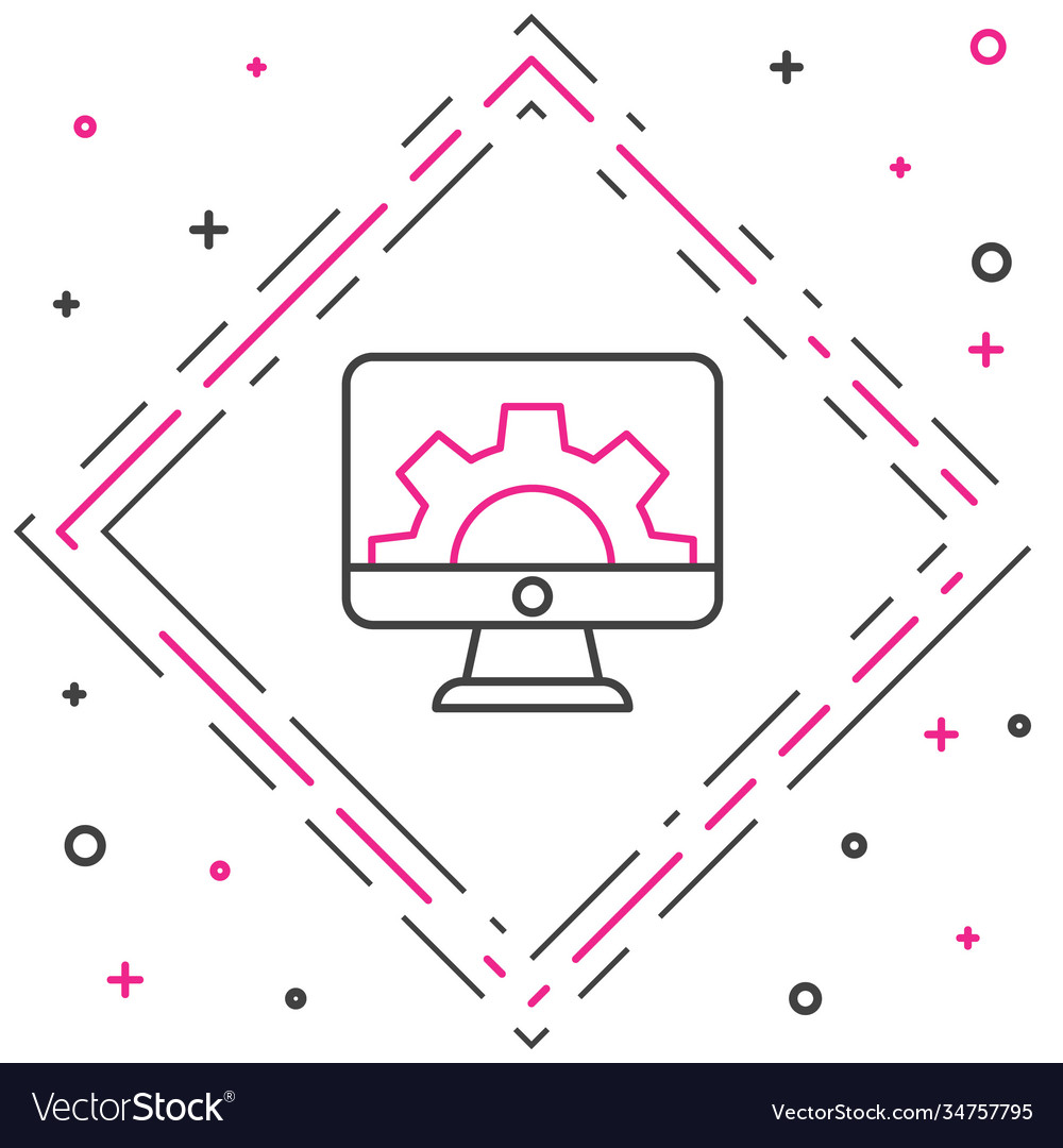 Software Web-Entwicklung Programmierung vector image Software Web-Entwicklung Programmierung