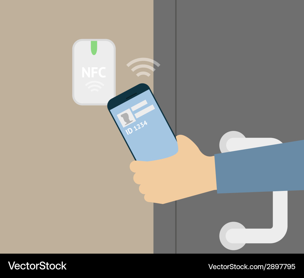 Mobile access Royalty Free Vector Image - VectorStock