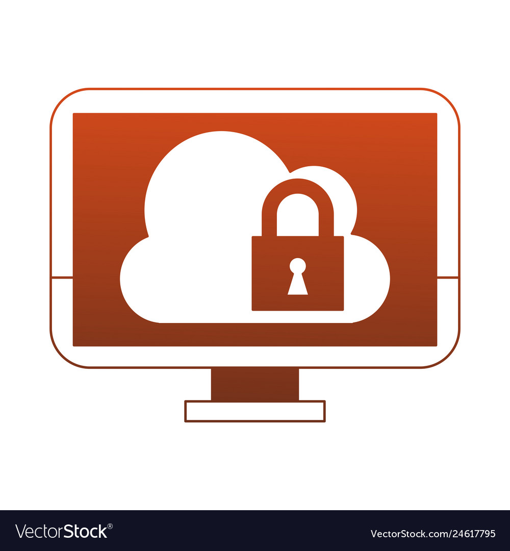 Pc with secure cloud red lines