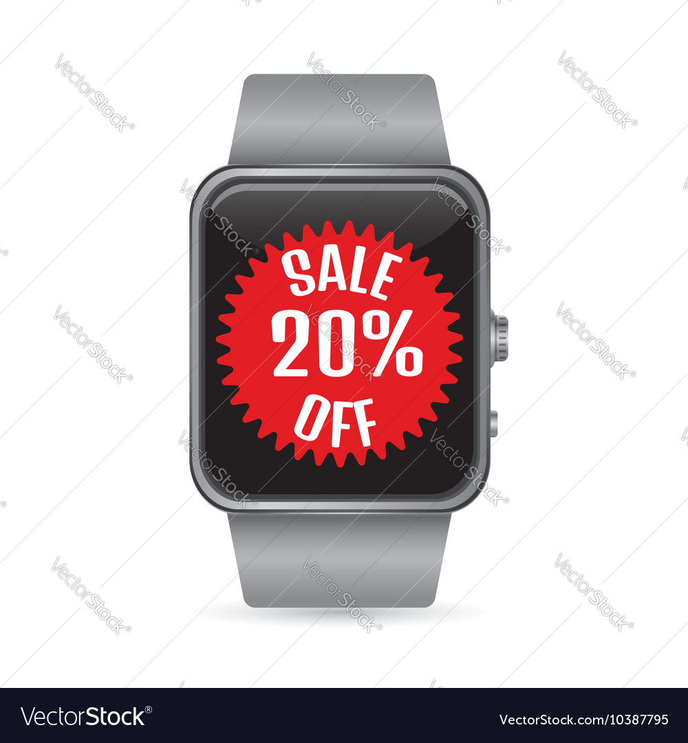 Smart watch sale icon