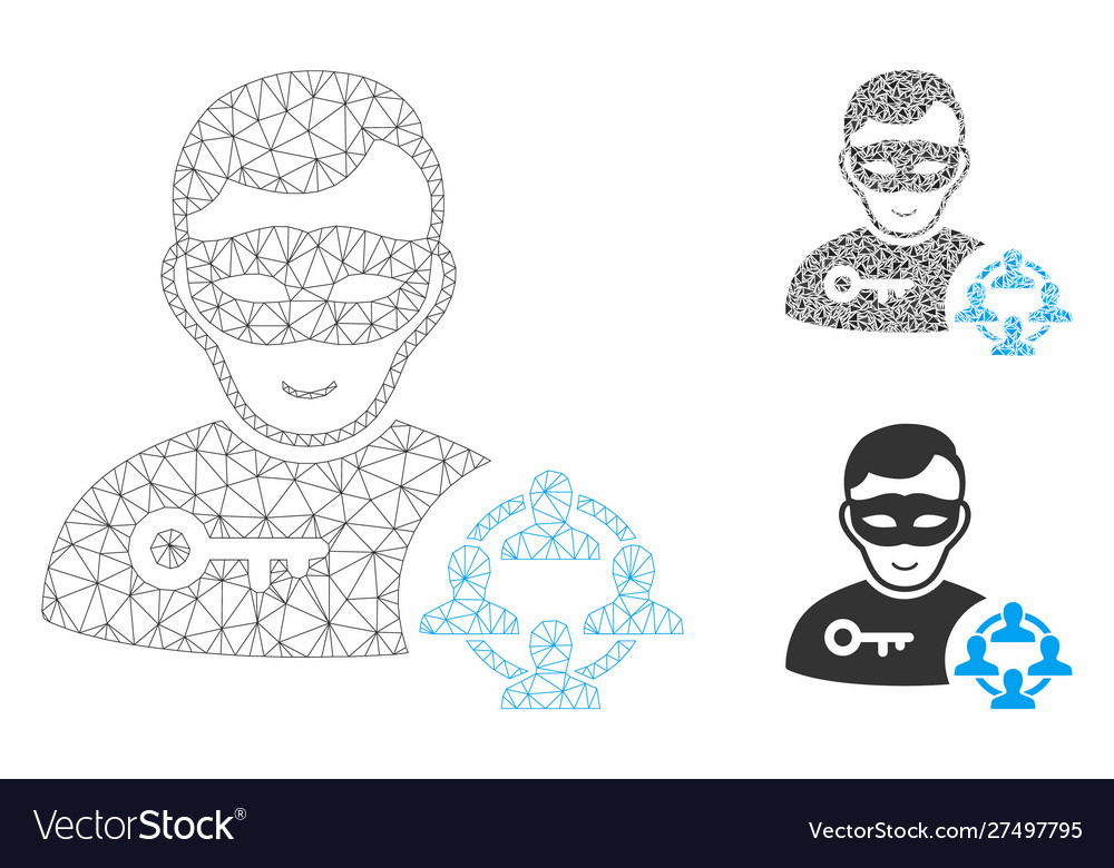 Social hacker mesh network model