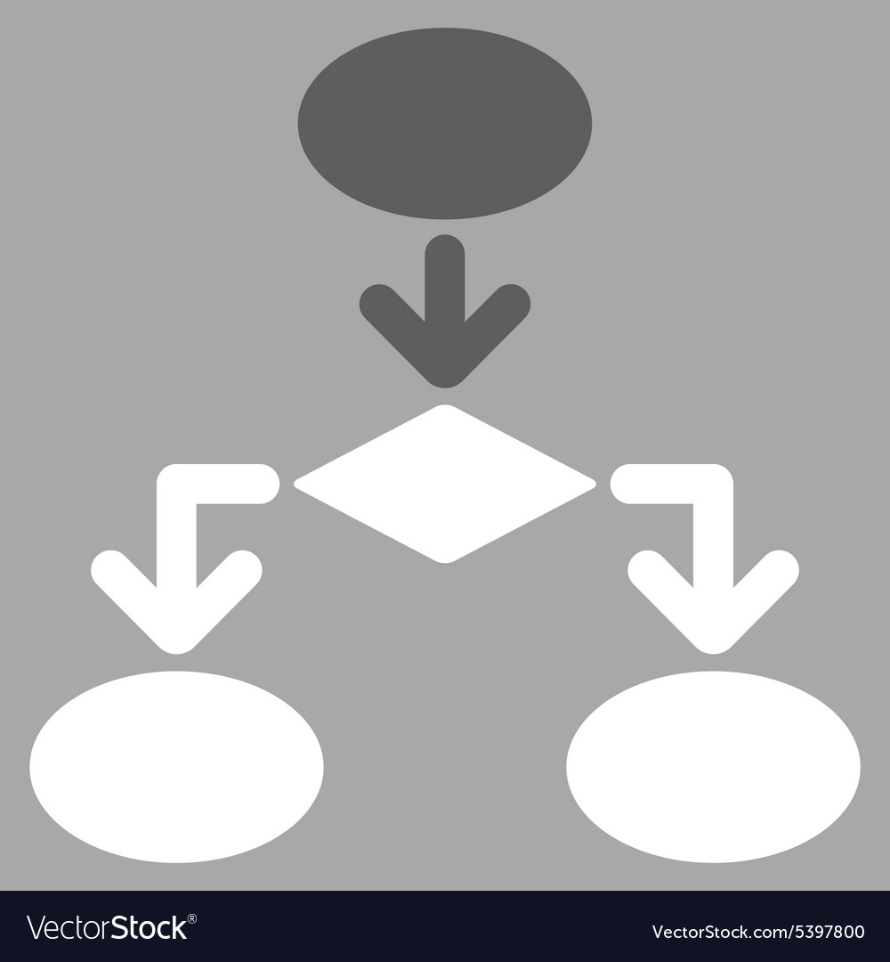 Flowchart icon from commerce set