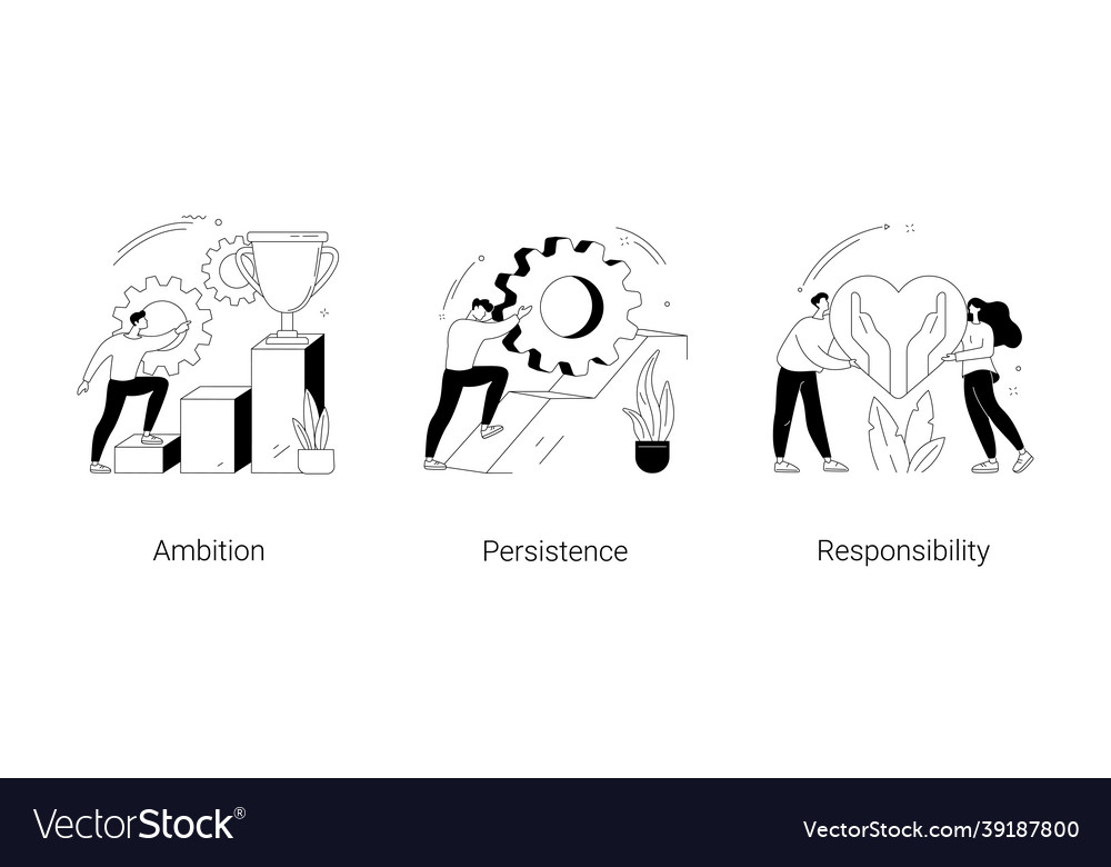 Goal achievement abstract concept