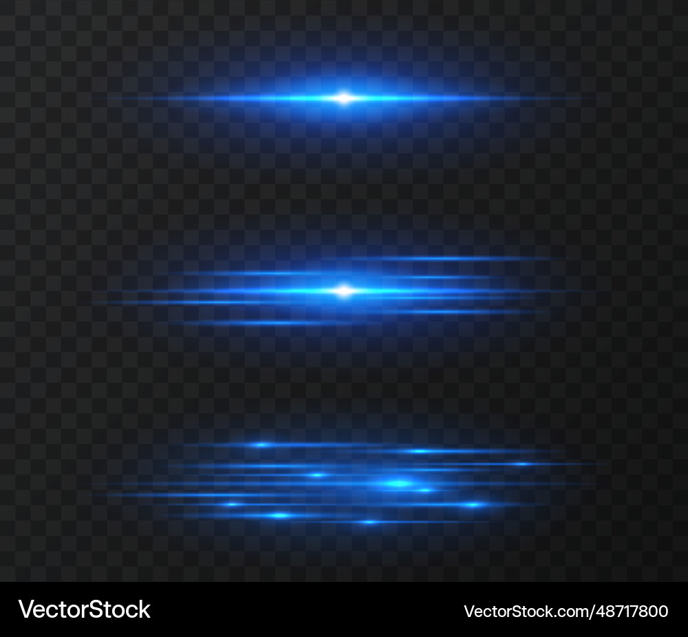 Light effect set Royalty Free Vector Image - VectorStock