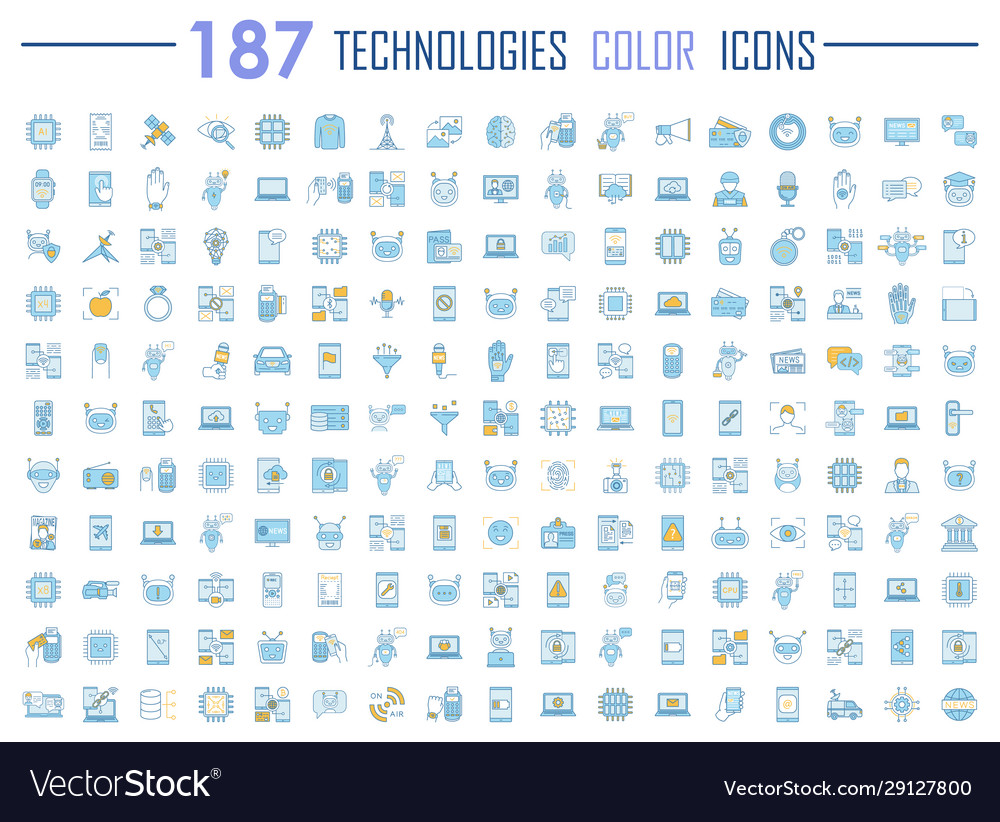 Technology Icons - Digital & Internet
