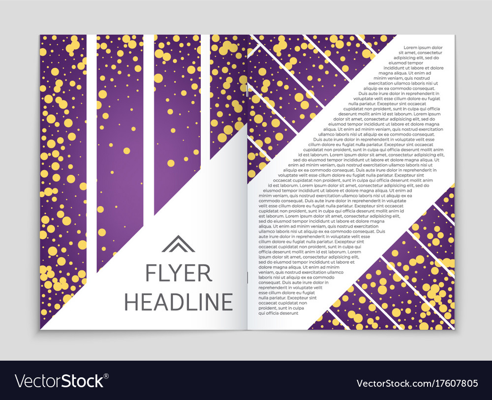 Abstract layout background set for art