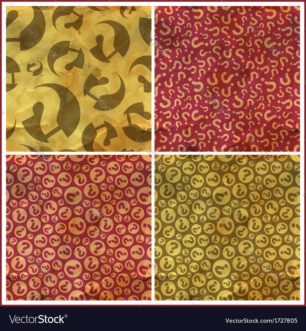 Abstract Question Marks