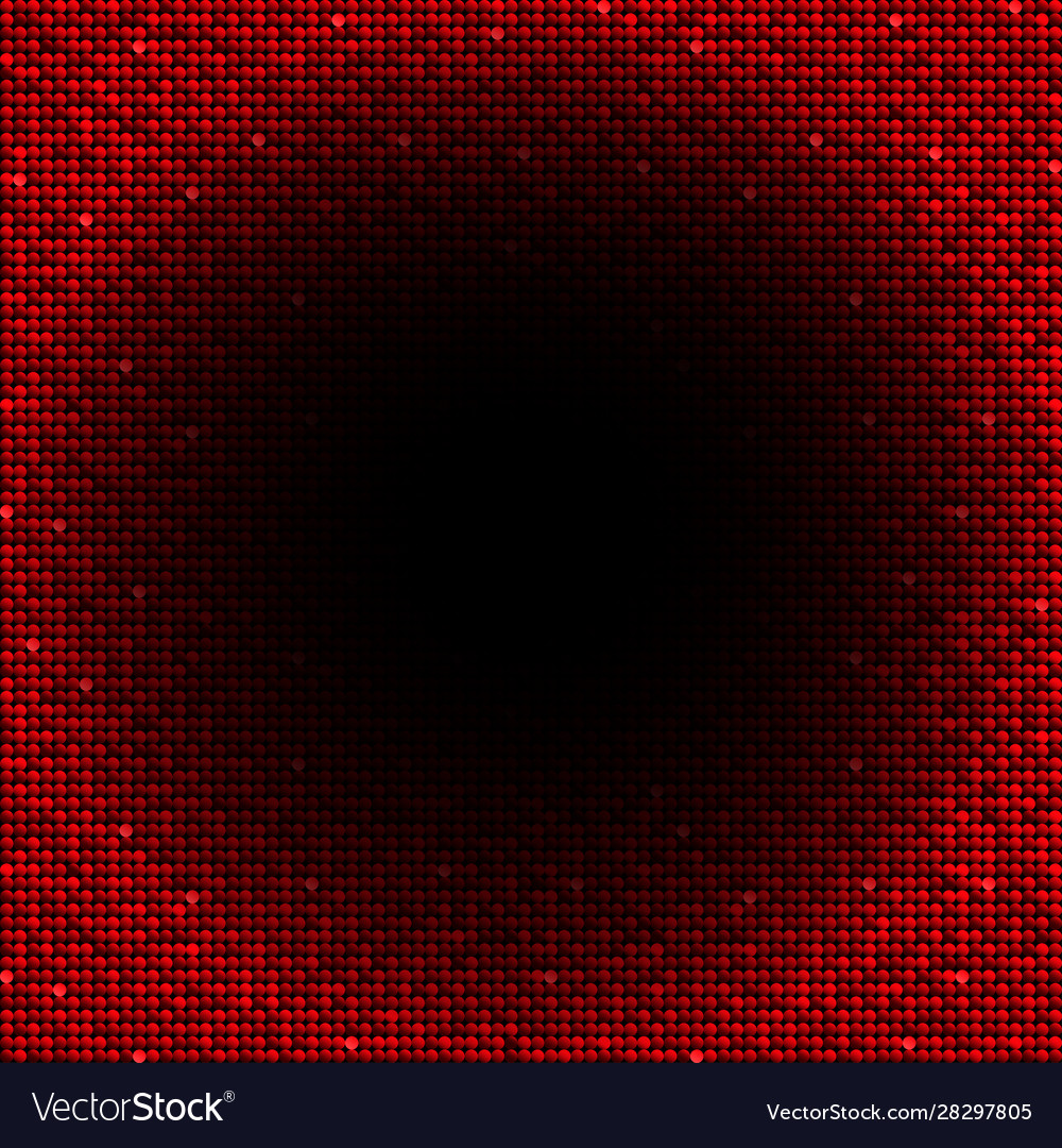 Background made red sequins glitters dots vector image Background made red sequins glitters dots