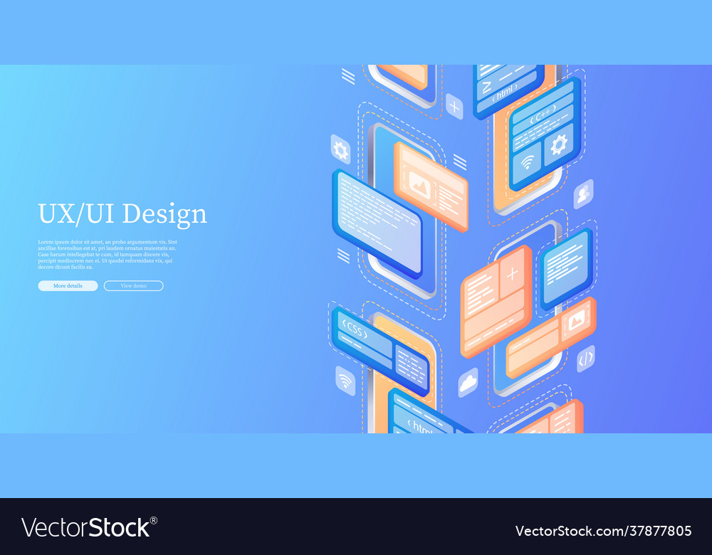 Creates a custom design for mobile application