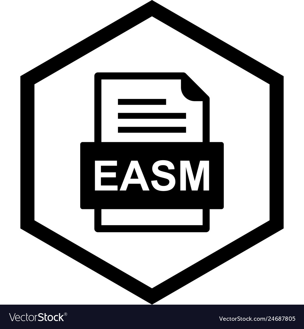 Easm file document icon