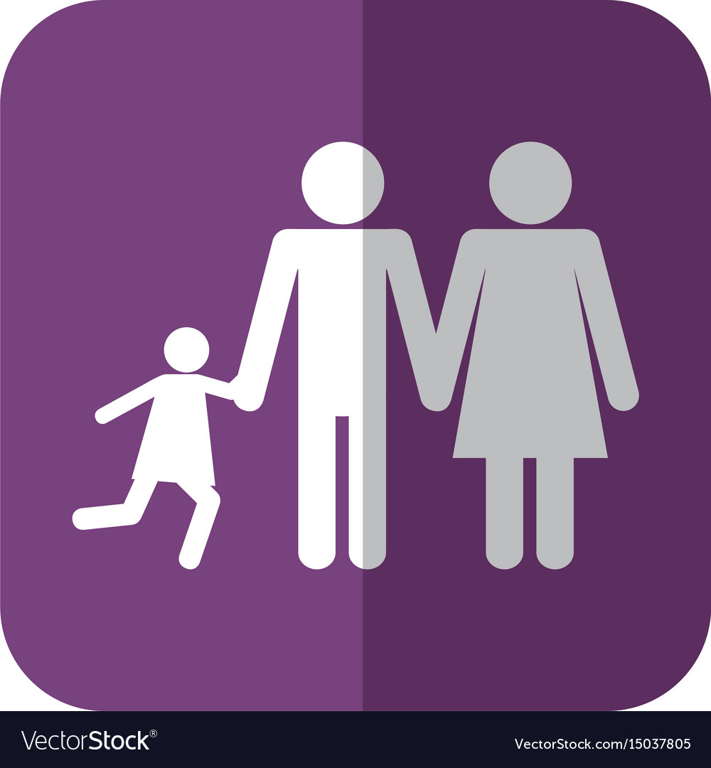 pictograph-family-design-royalty-free-vector-image