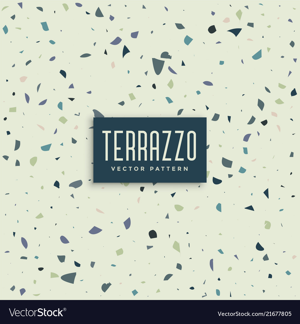 Terrazzo abstract pattern background design