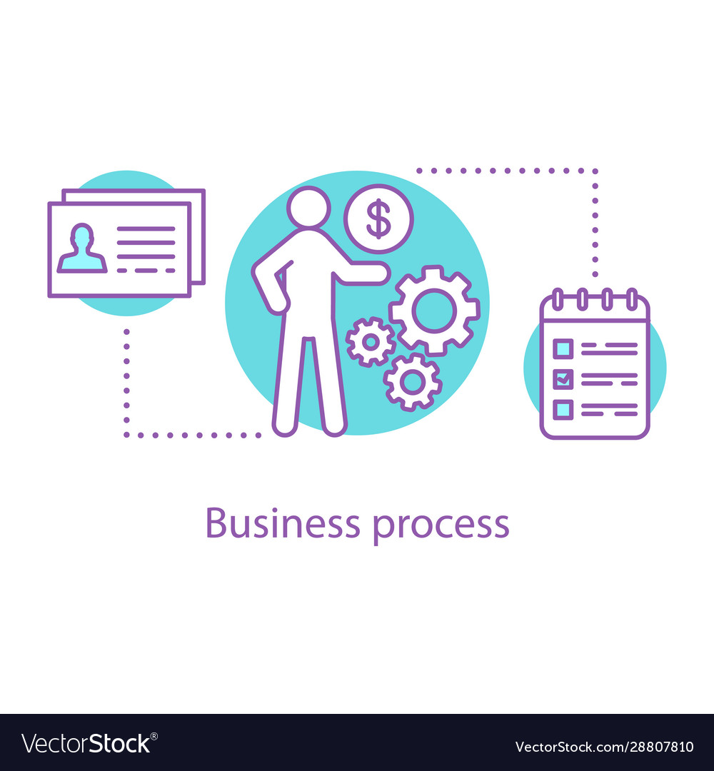 Business idea development concept icon vector image Business idea development concept icon