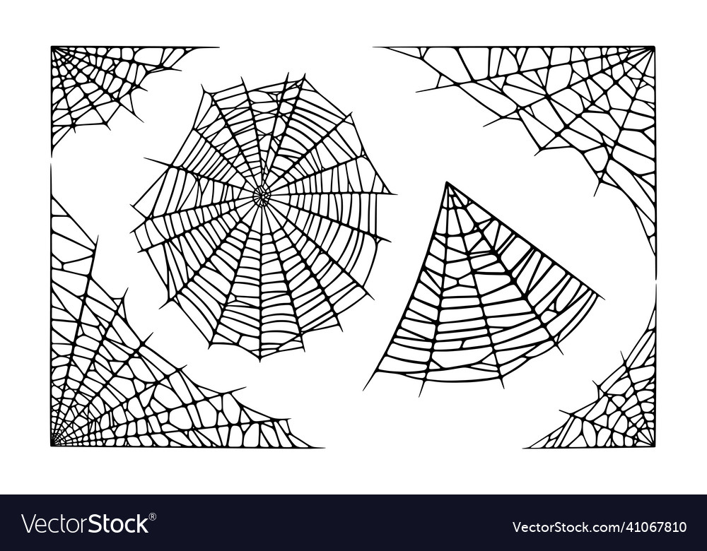 Eerie Halloween Spiderwebs
