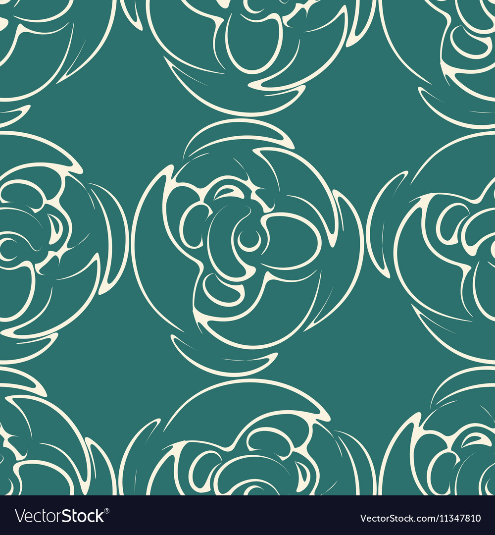 Flower seamless pattern floral stylish background