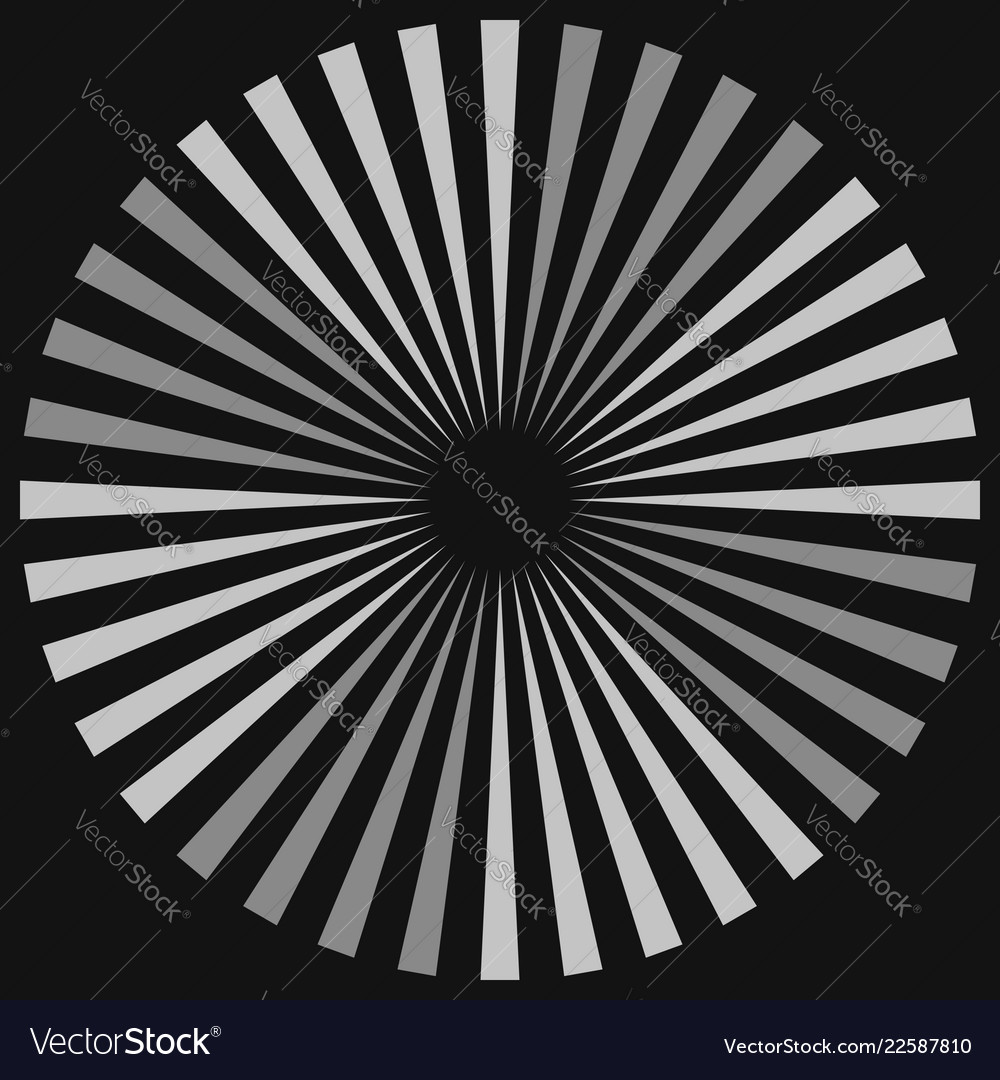Geometric circle with transparent elements Vector Image Geometric circle with transparent elements