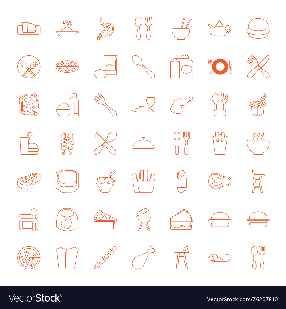 Lunch icons